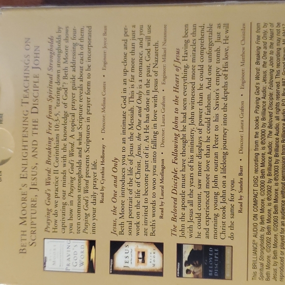 Beth Moore 3 Audio Book Collection Christian Books on CD - Picture 3 of 3